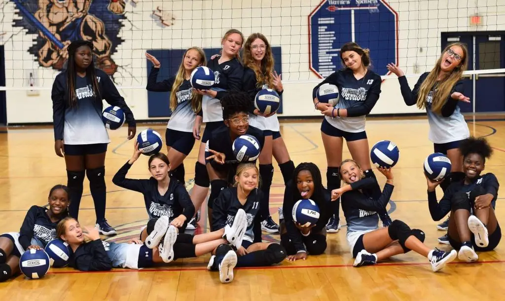 Long middle school, school volleyball, girls volleyball, all kids play, non profit youth organization, youth sports, youth sports donations, youth grant sports, sports grants